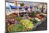 The Morning Fruit and Vegetable Market-Amanda Hall-Mounted Photographic Print