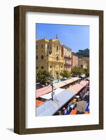 The Morning Fruit and Vegetable Market-Amanda Hall-Framed Photographic Print