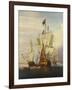 The Morning Gun-Peter Monamy-Framed Giclee Print