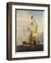 The Morning Gun-Peter Monamy-Framed Giclee Print