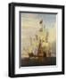 The Morning Gun-Peter Monamy-Framed Giclee Print