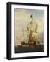 The Morning Gun-Peter Monamy-Framed Giclee Print