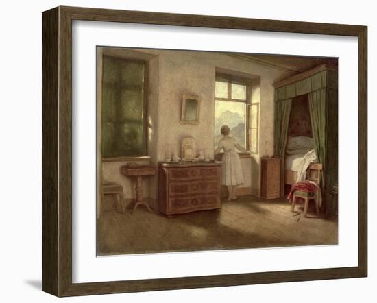 The Morning Hour-Moritz Ludwig von Schwind-Framed Giclee Print