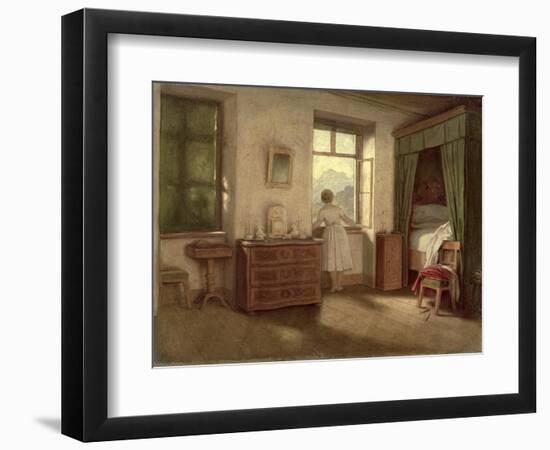 The Morning Hour-Moritz Ludwig von Schwind-Framed Giclee Print