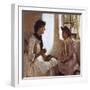 The Morning Lesson-Norman Garstin-Framed Art Print