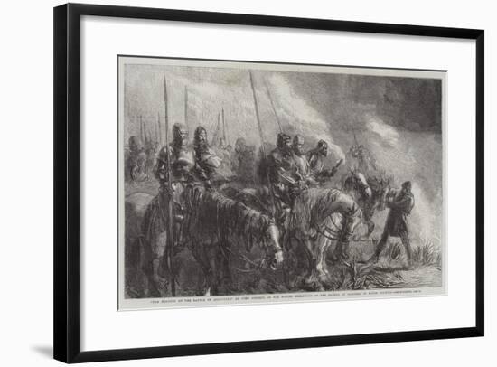 The Morning of the Battle of Agincourt-Sir John Gilbert-Framed Giclee Print