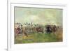 The Morning of the Battle of Castiglione, 5Th August, 1796 (Oil on Canvas)-Jean-Louis Ernest Meissonier-Framed Giclee Print