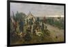 The Morning of the Battle of Waterloo: the French Await Napoleon's Orders, 1876-Ernest Crofts-Framed Giclee Print