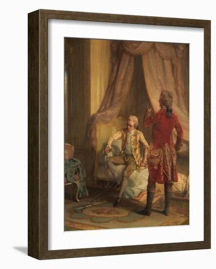 The Morning of the Duel-Talbot Hughes-Framed Giclee Print