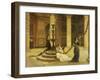 The Morning of the Festival - Central Italy, 1876-Frank Topham-Framed Giclee Print