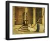 The Morning of the Festival - Central Italy, 1876-Frank Topham-Framed Giclee Print