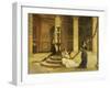 The Morning of the Festival - Central Italy, 1876-Frank Topham-Framed Giclee Print