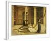 The Morning of the Festival - Central Italy, 1876-Frank Topham-Framed Giclee Print