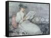 The Morning Paper, c.1890-91-Sir James Guthrie-Framed Stretched Canvas
