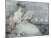 The Morning Paper, c.1890-91-Sir James Guthrie-Mounted Giclee Print