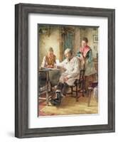 The Morning Post-Walter Langley-Framed Giclee Print