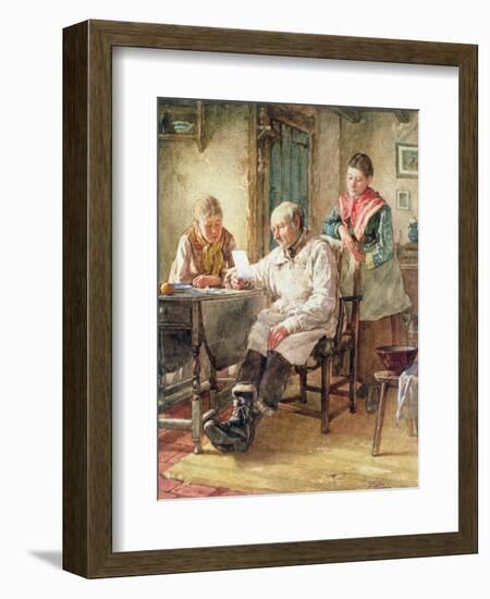 The Morning Post-Walter Langley-Framed Giclee Print