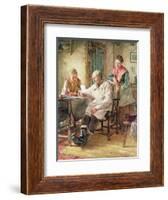 The Morning Post-Walter Langley-Framed Giclee Print