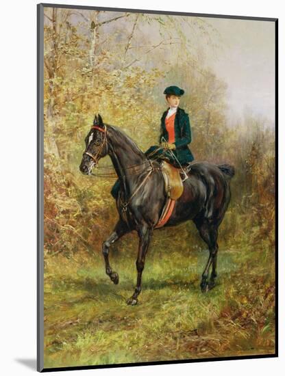 The Morning Ride, 1891-Heywood Hardy-Mounted Giclee Print