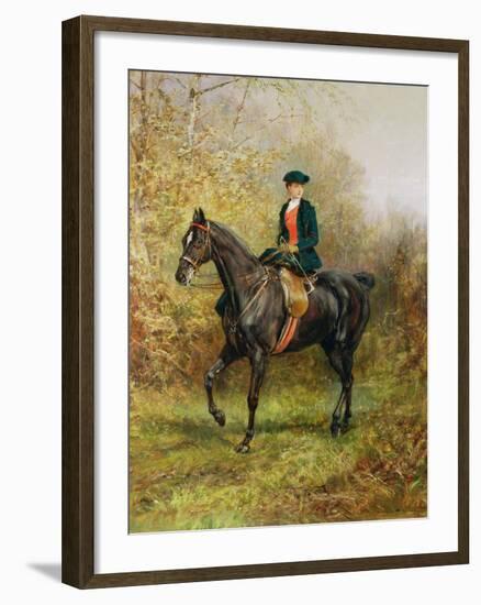 The Morning Ride, 1891-Heywood Hardy-Framed Giclee Print