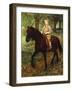 The Morning Ride (Oil on Canvas)-Ralph Peacock-Framed Giclee Print