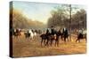 The Morning Ride, Rotten Row, Hyde Park, 1894-Heywood Hardy-Stretched Canvas