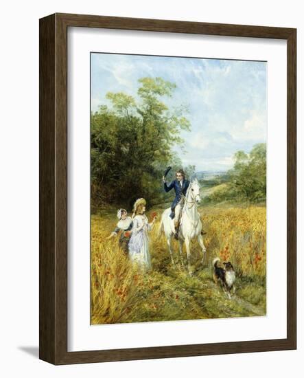 The Morning Ride-Heywood Hardy-Framed Giclee Print