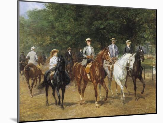 The Morning Ride-Heywood Hardy-Mounted Giclee Print