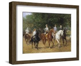 The Morning Ride-Heywood Hardy-Framed Giclee Print