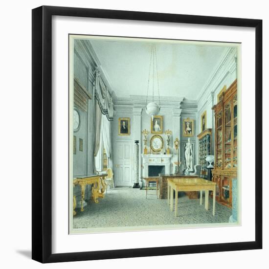 The Morning Room, Chatsworth, 1822-William Henry Hunt-Framed Giclee Print