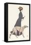 The Morning Stroll-Edward Penfield-Framed Stretched Canvas