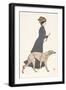 The Morning Stroll-Edward Penfield-Framed Giclee Print