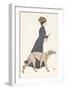 The Morning Stroll-Edward Penfield-Framed Giclee Print