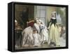The Morning Stroll-Joseph Caraud-Framed Stretched Canvas