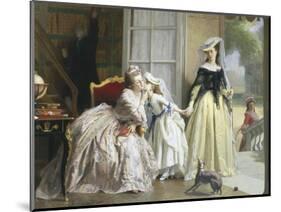 The Morning Stroll-Joseph Caraud-Mounted Giclee Print