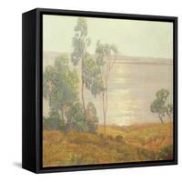 The Morning Sun, San Diego (Oil on Canvas)-Maurice Braun-Framed Stretched Canvas