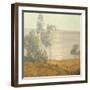 The Morning Sun, San Diego (Oil on Canvas)-Maurice Braun-Framed Giclee Print