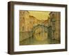 The Morning Sun, Venice; Le Matin, Soleil, Venise, 1917-Henri Eugene Augustin Le Sidaner-Framed Giclee Print