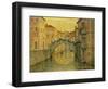 The Morning Sun, Venice; Le Matin, Soleil, Venise, 1917-Henri Eugene Augustin Le Sidaner-Framed Giclee Print