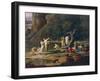 The Morning, the Bathers-Claude Louis Chatelet-Framed Giclee Print