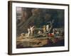 The Morning, the Bathers-Claude Louis Chatelet-Framed Giclee Print