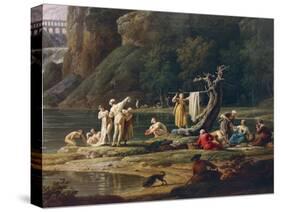 The Morning, the Bathers-Claude Louis Chatelet-Stretched Canvas