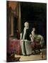 The Morning Toilet of a Young Lady-Frans Van Mieris-Mounted Giclee Print