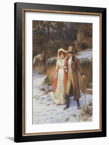 The Morning Walk-George Sheridan Knowles-Framed Giclee Print