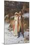 The Morning Walk-George Sheridan Knowles-Mounted Giclee Print