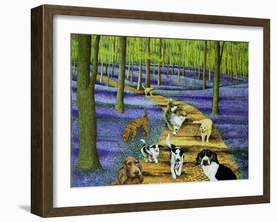 The Morning Walk-Pat Scott-Framed Giclee Print