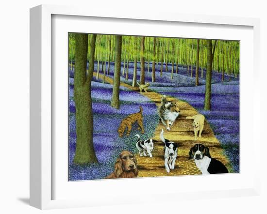 The Morning Walk-Pat Scott-Framed Giclee Print