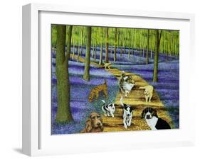 The Morning Walk-Pat Scott-Framed Giclee Print