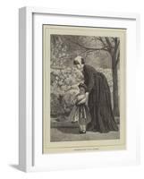 The Morning Walk-David Wilkie Wynfield-Framed Giclee Print