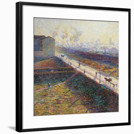 The Morning-Umberto Boccioni-Framed Giclee Print